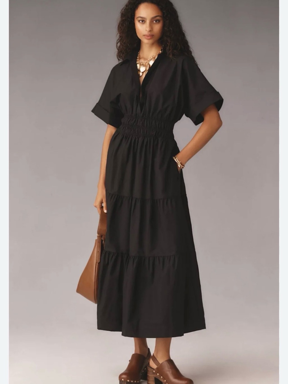 Anthropologie Somerset Maxi Dress, Shirt Dress